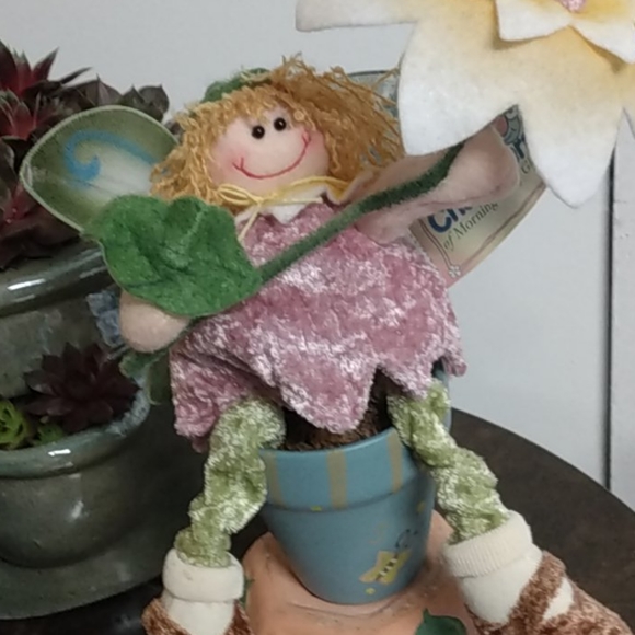 Flower Pot Fairy  Vintage Home Gifts - Picture 7 of 11
